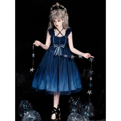 Sea of Galaxy Lolita Dress MK17686