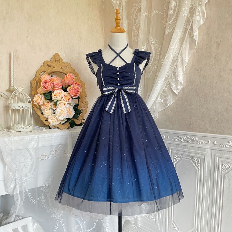 Sea of Galaxy Lolita Dress MK17686 KawaiiMoriStore