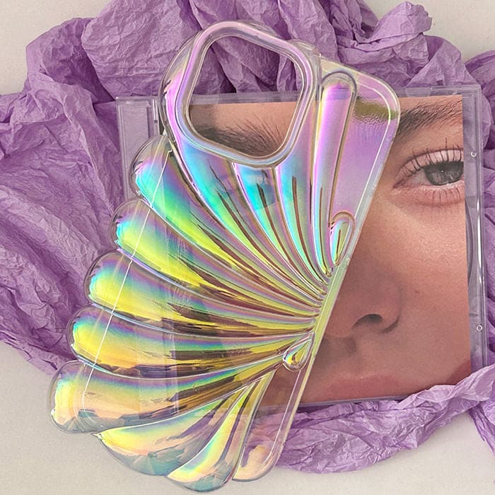 Seashell Holographic iPhone Case - IPhone Case