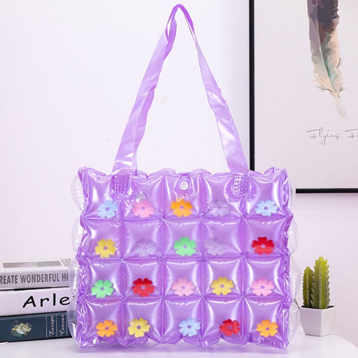 Seaside Vibes Inflatable Bubble Bag - Standart / Purple