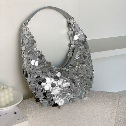 Sequin Hobo Bag