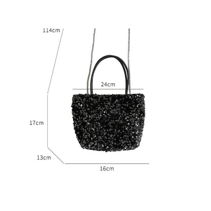 Sequin Tote Bag