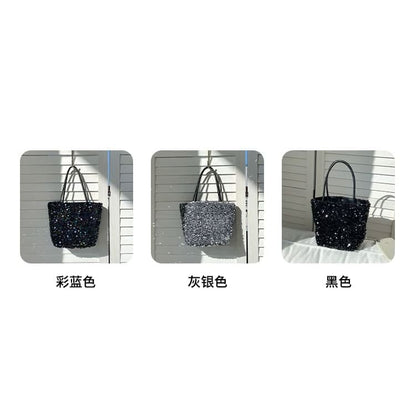 Sequin Tote Bag