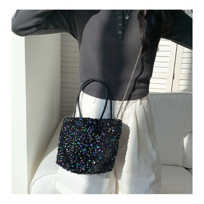 Sequin Tote Bag