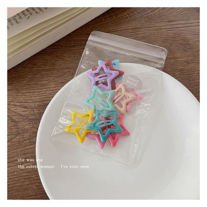 Set of 10: Star Hair Clip