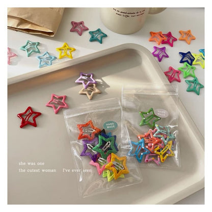 Set of 10: Star Hair Clip