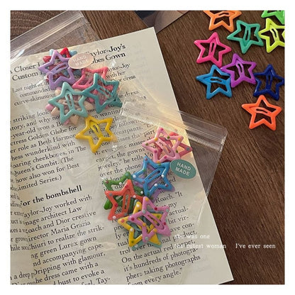 Set of 10: Star Hair Clip