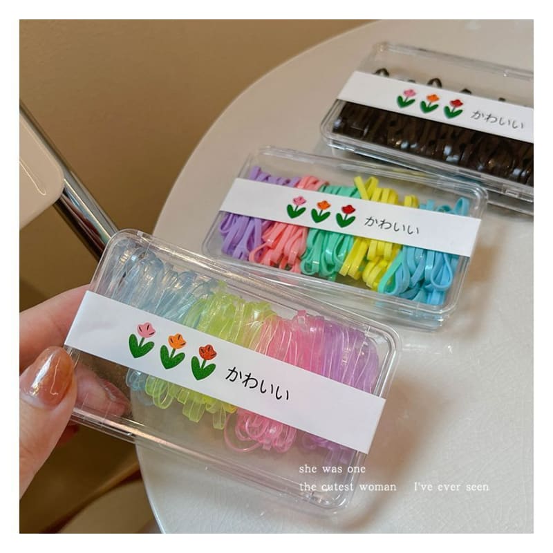 Set of 100: Disposable Hair Tie