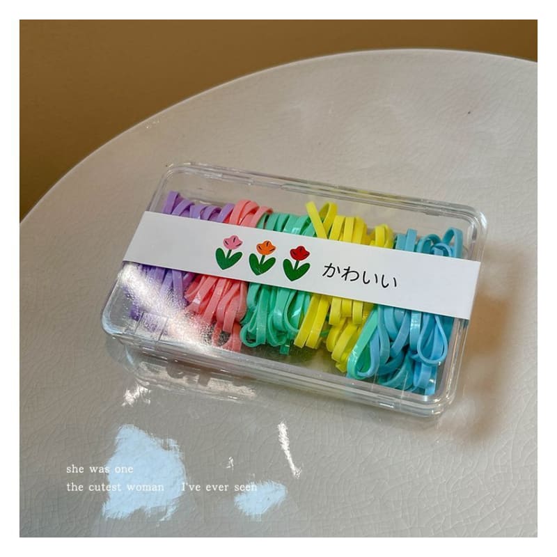 Set of 100: Disposable Hair Tie