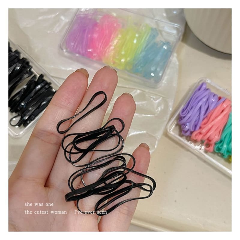 Set of 100: Disposable Hair Tie