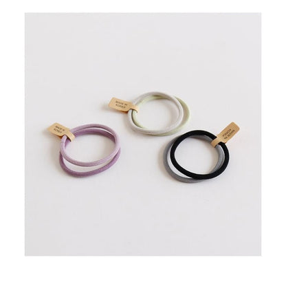 Set of 2: Plain Hair Tie