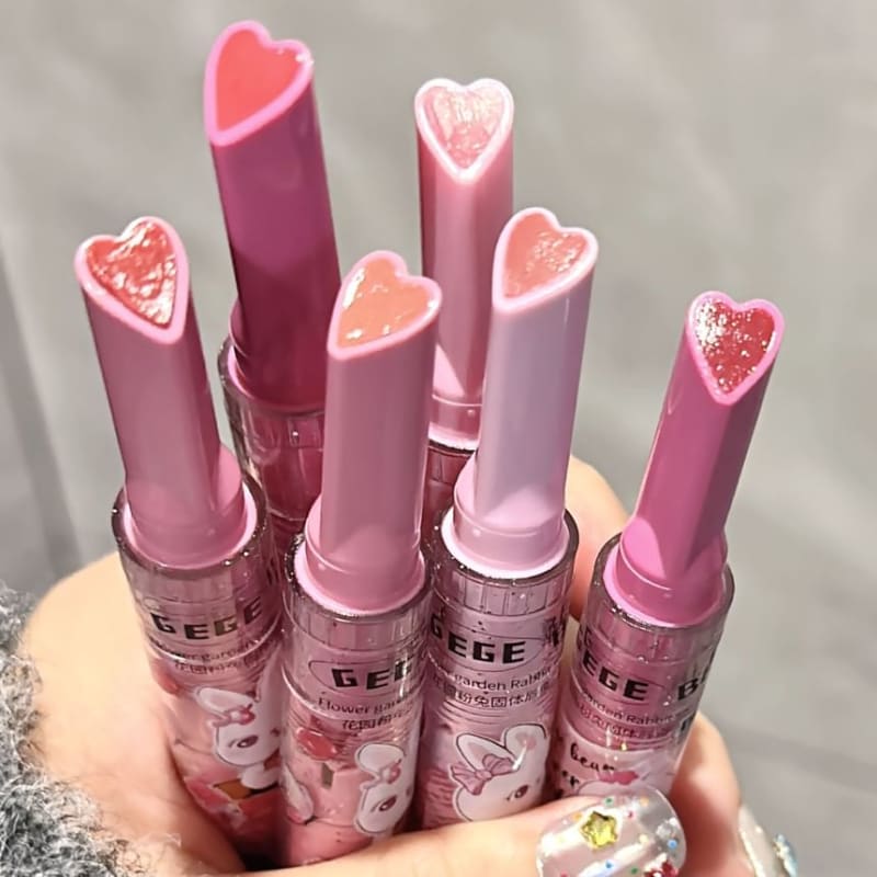 Set of 3: Heart Shaped Lip Gloss (1-3)