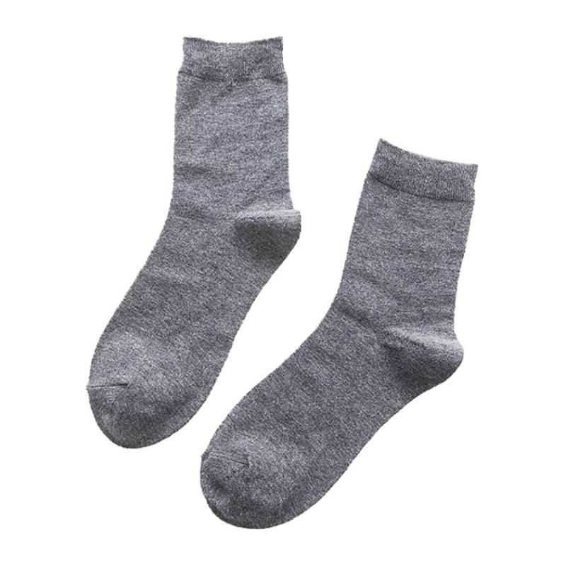 Set of 4: Plain Socks