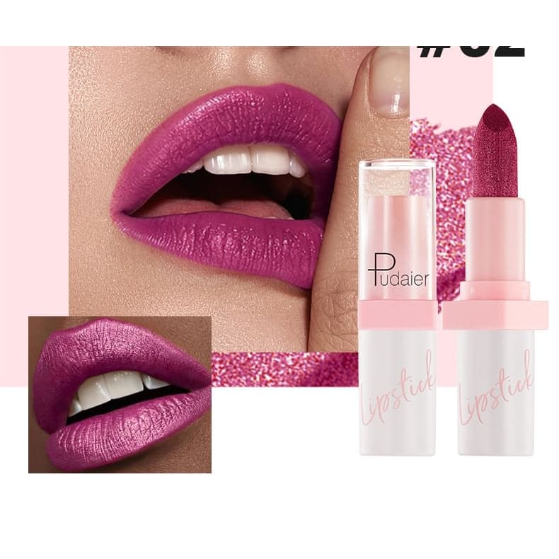 Shining Metallic Pearlescent Lipstick