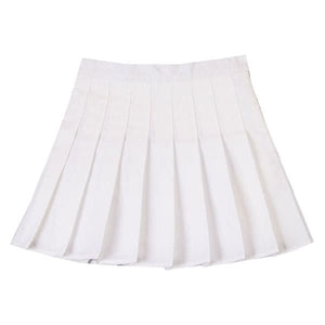 Simple Basis Pleated Skirt - Skirt