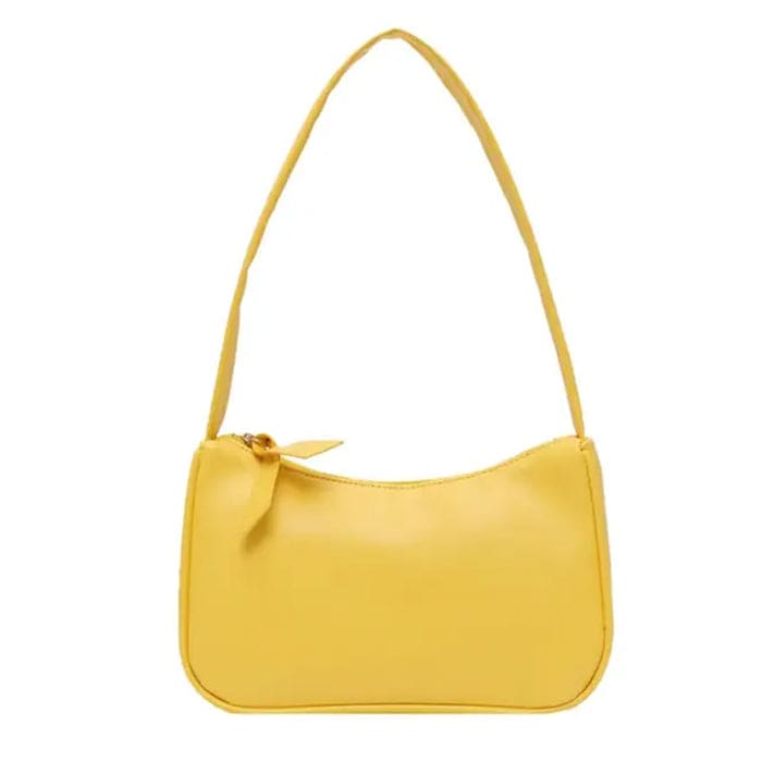 Simple Commuting Handbag - Standart / Yellow - Bags
