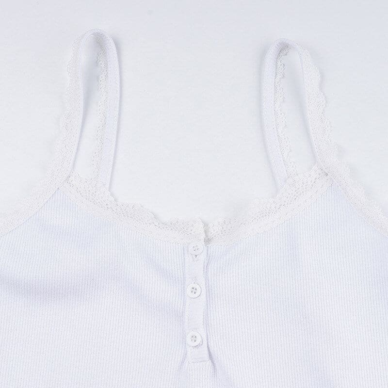 Simple White Camisole Top - Camisoles & Tank tops