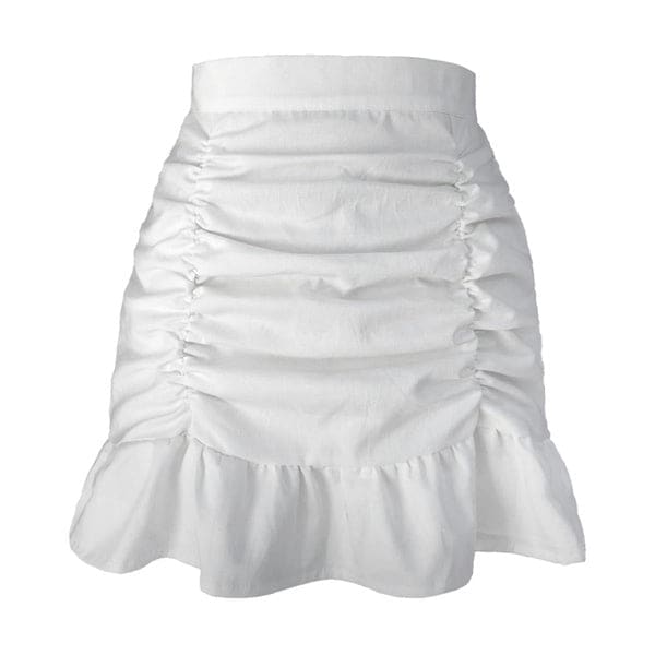 Simply Ruffle Regular Simply Ruffle Mini Skirt – KawaiiMoriStore
