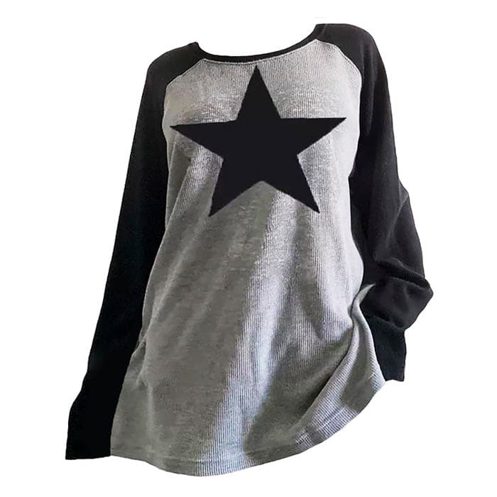 Skater Star Casual Top - Tops