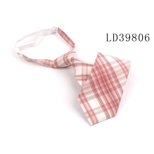 Skinny Casual Plaid Neck Tie MK16994