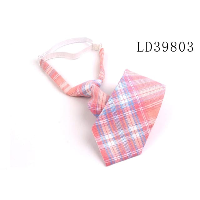 Skinny Casual Plaid Neck Tie MK16994