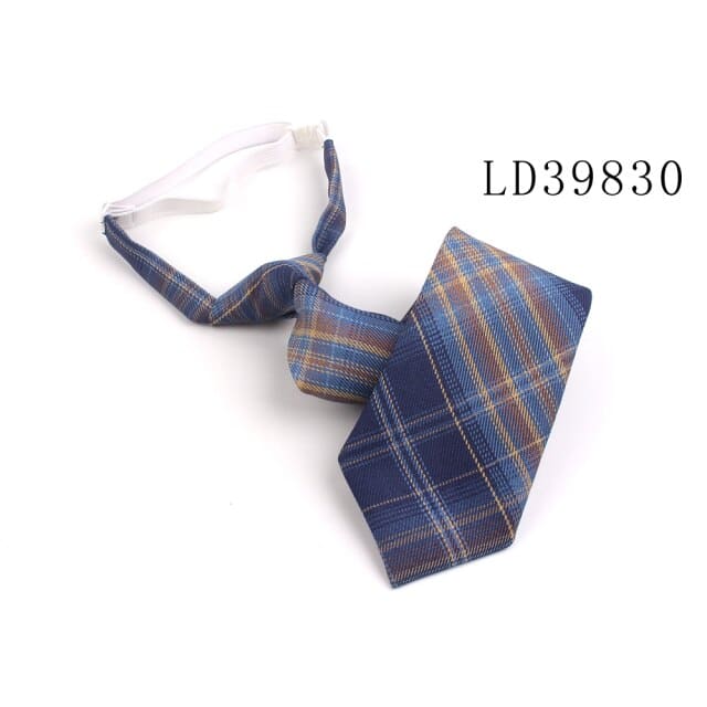 Skinny Casual Plaid Neck Tie MK16994