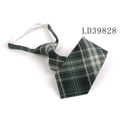 Skinny Casual Plaid Neck Tie MK16994