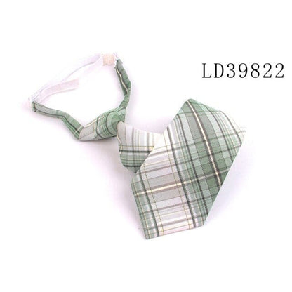 Skinny Casual Plaid Neck Tie MK16994