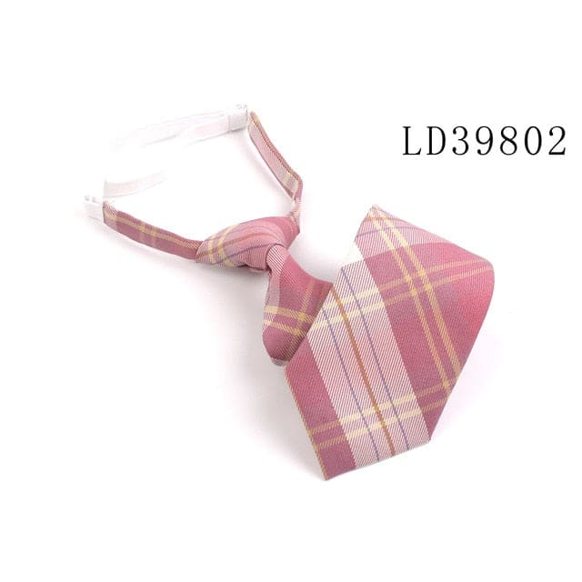 Skinny Casual Plaid Neck Tie MK16994