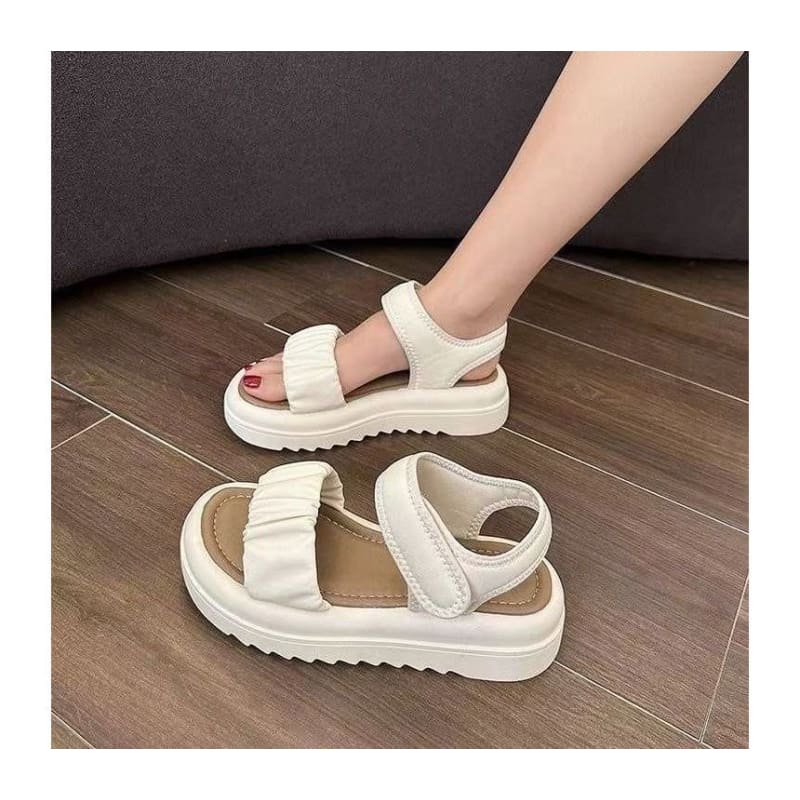 Slingback Platform Sandals