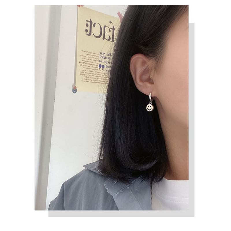 Smile Drop Earring