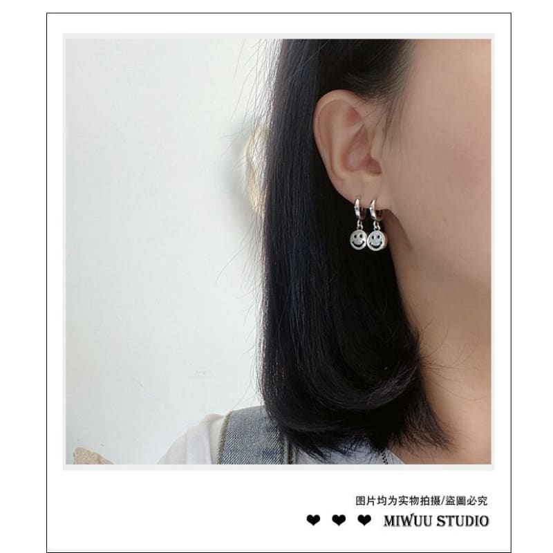 Smile Drop Earring