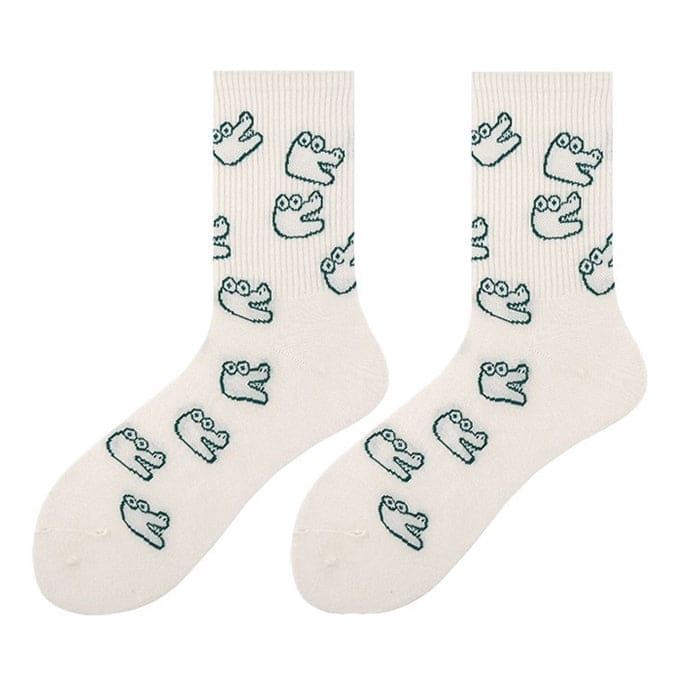 Smile Funky Socks - Crocodile - Socks