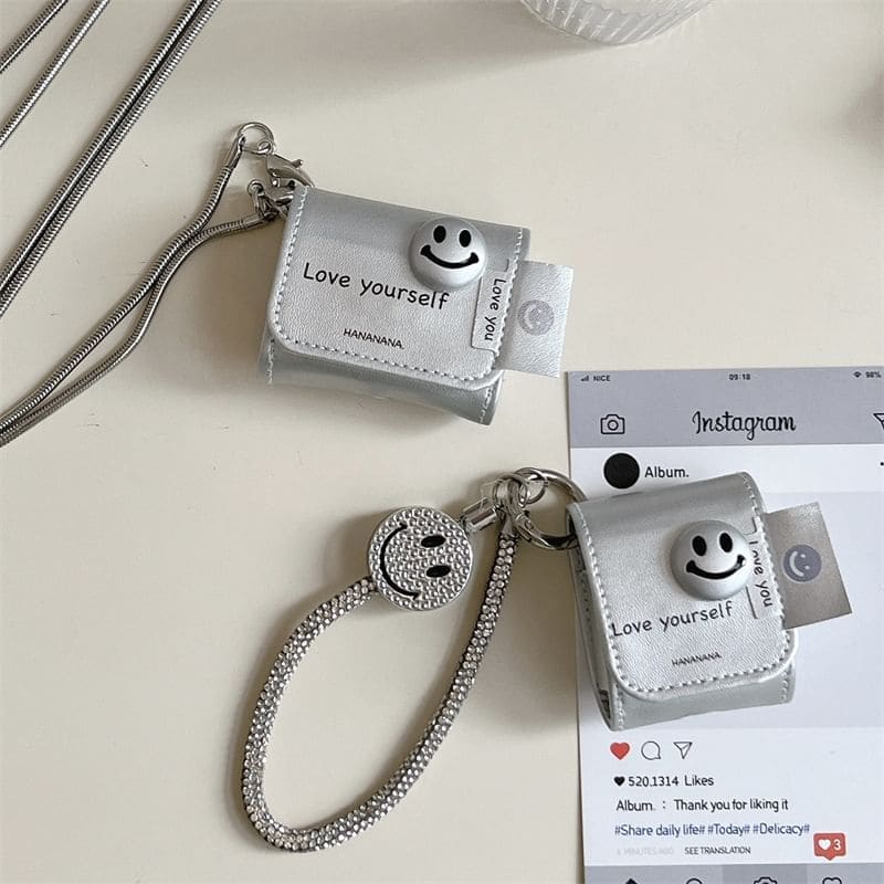 Smiley Strap / Lanyard AirPods / Pro Earphone Case Skin