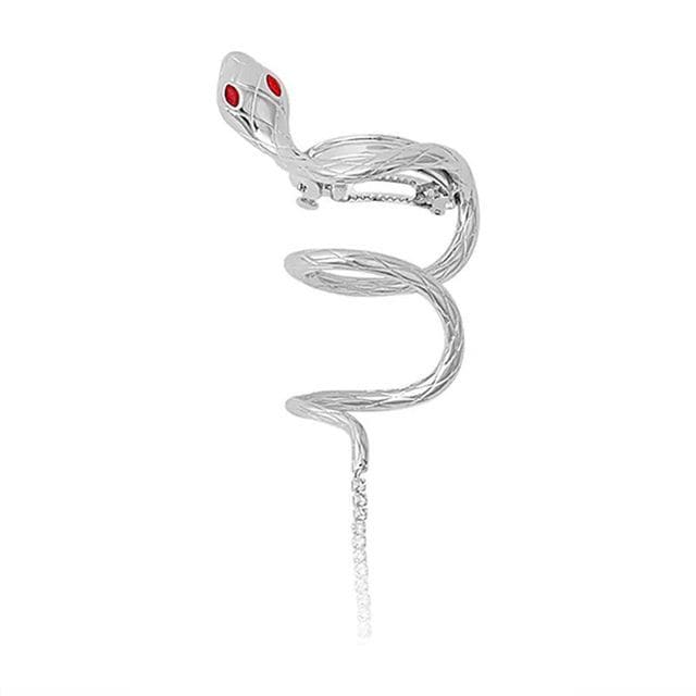 Snake Fringed Alloy Hair Stick / Hair Clip (various