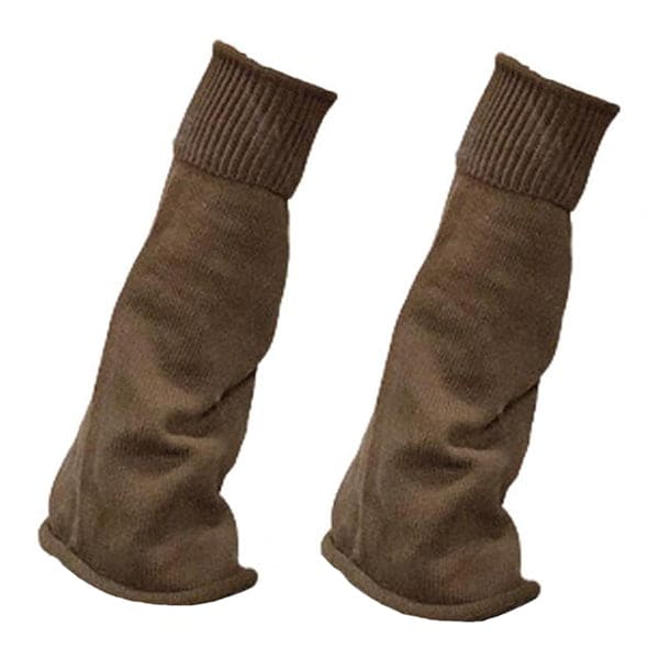 Soft Brown Leg Warmers - Brown - Socks