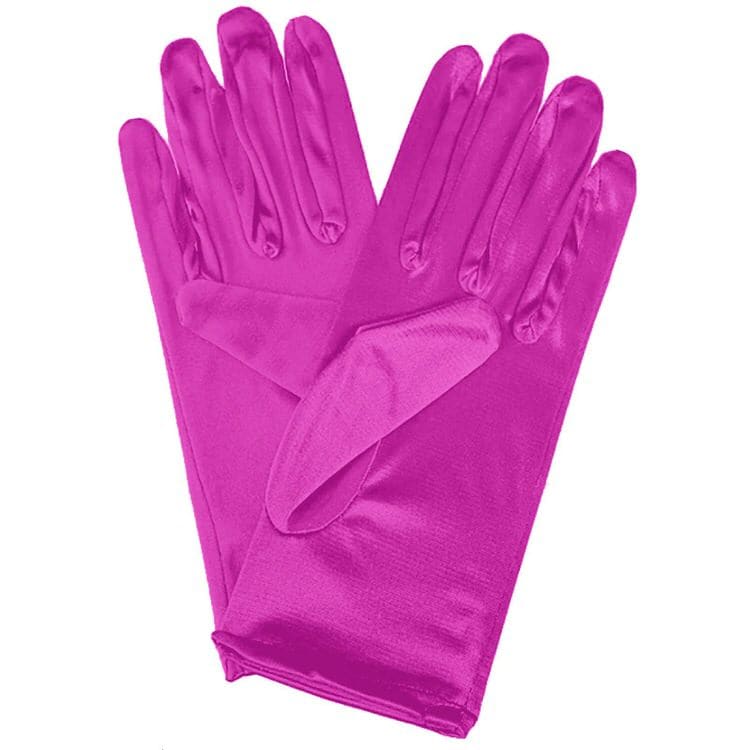 Soft Elegant Satin Gloves - Other