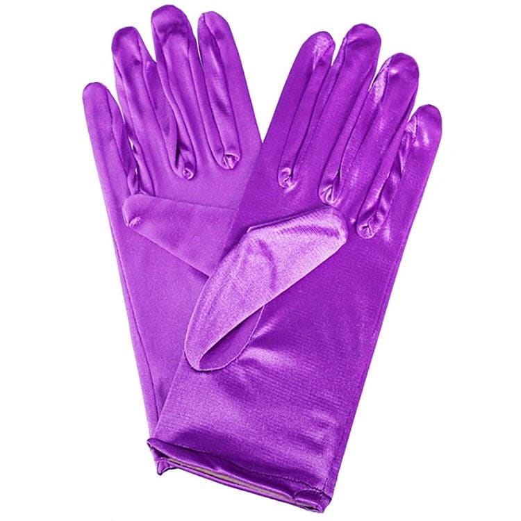 Soft Elegant Satin Gloves - Other