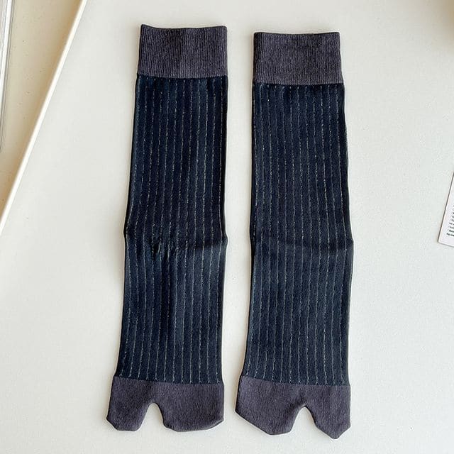 Split Toe Socks Set - Normal Edition - 2 Pairs - Gray