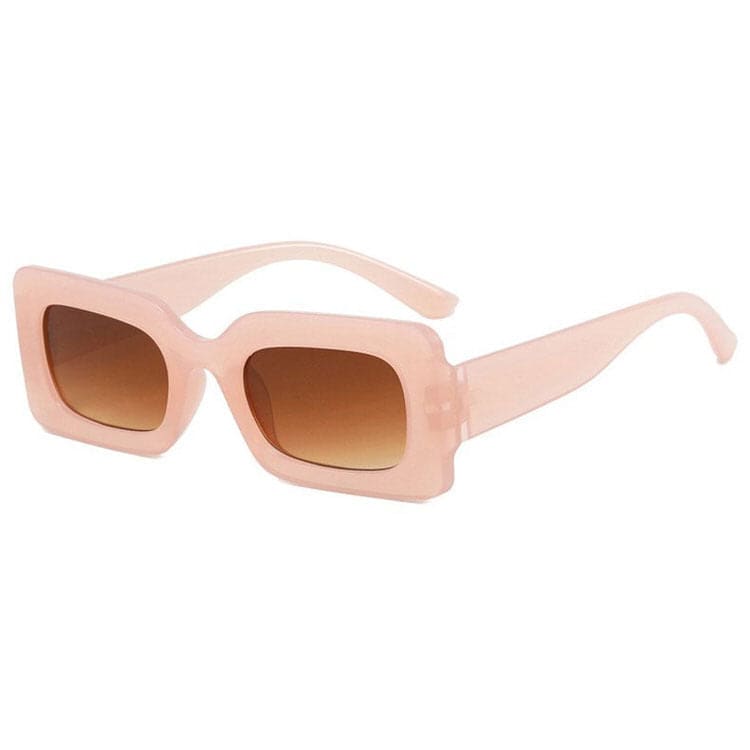 Square Cool Sunglasses - Standart / Jelly pink/tea - Glasses