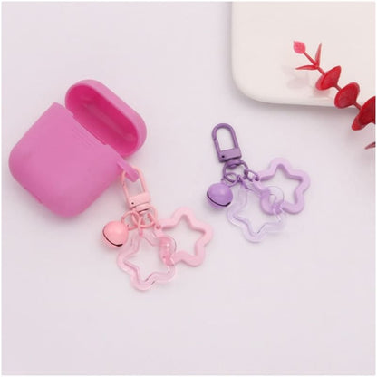 Star Bell Bag Charm Keyring