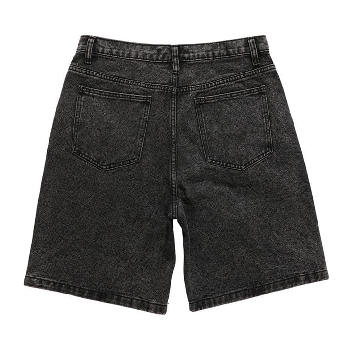 Star Denim Shorts - Shorts