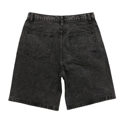 Star Denim Shorts - Shorts