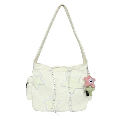 Star Mini Crossbody Bag - Standart / White - Handbags