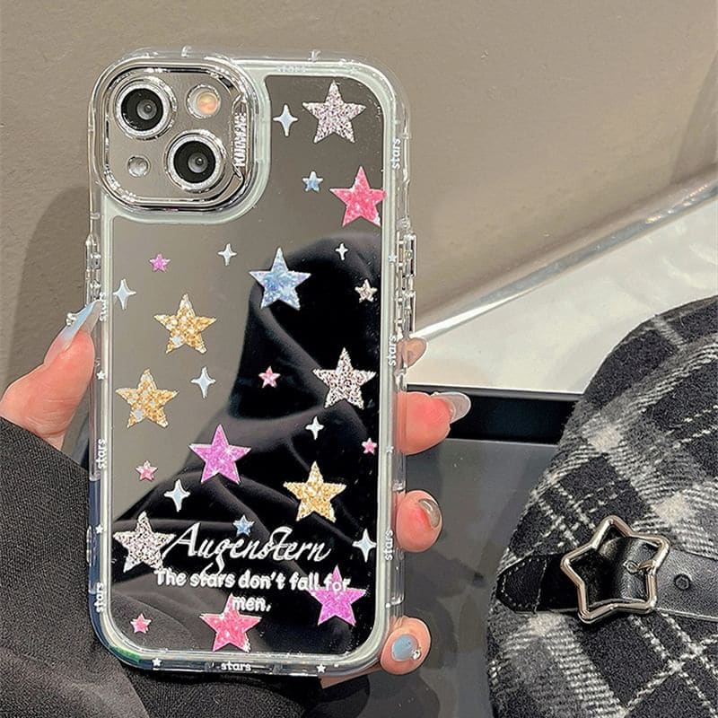 Star / Mirrored Phone Case - iPhone 15 Pro Max / 15 Pro