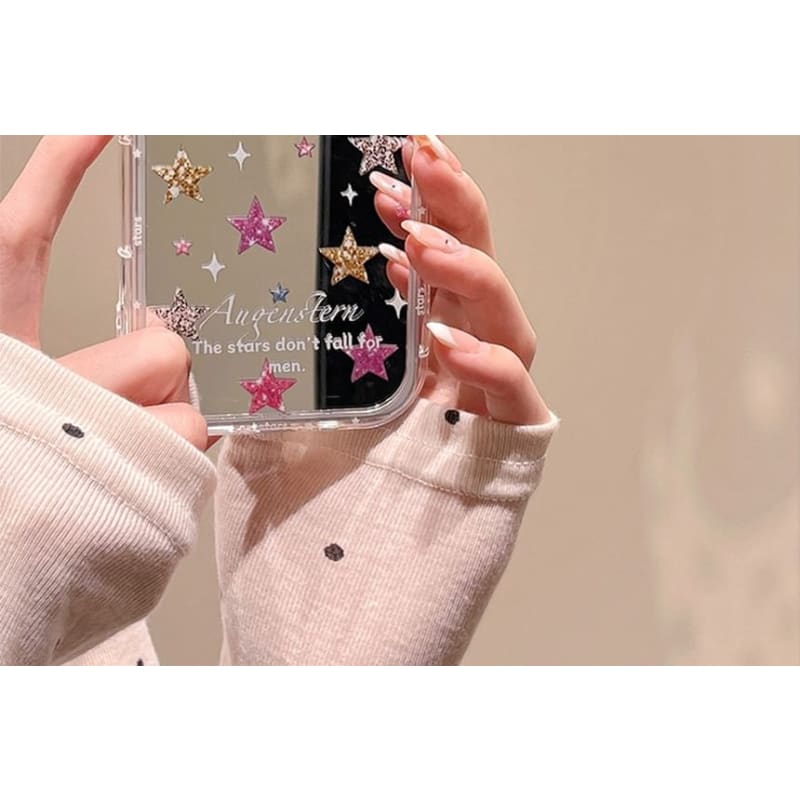 Star / Mirrored Phone Case - iPhone 15 Pro Max / 15 Pro