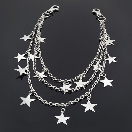 Star Pant Chain - Standart / Star - Necklace