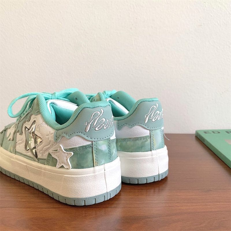 Star Sky Blue Sneakers - Sneakers