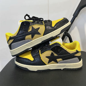 Star Sneakers - Kimi - Yellow / US 5.5/UK 2.5/EU 35 - shoes