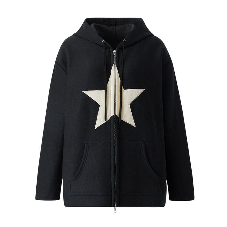 Star Sport Hoodie - S / Black - Hoodie